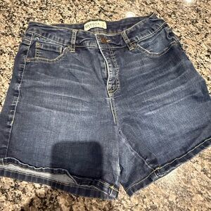Dakota Women's Dark Blue Jean Shorts